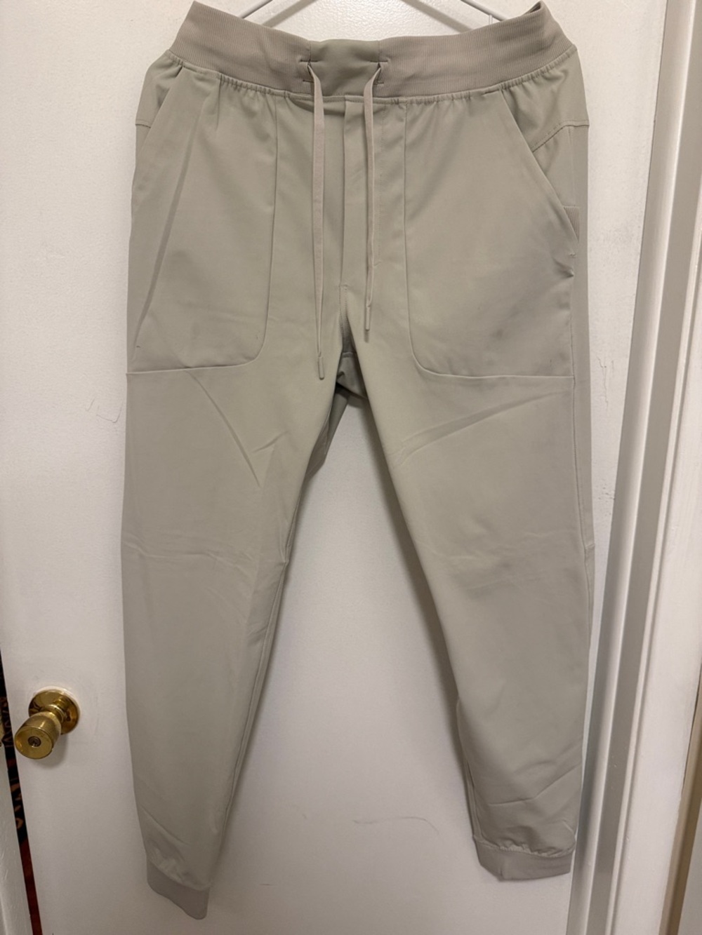 Lululemon ABC joggers Stone Grey Sz M
